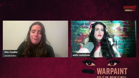WARPAINT: Host of Stefs Rock Show and I Spill some tea and reminisce