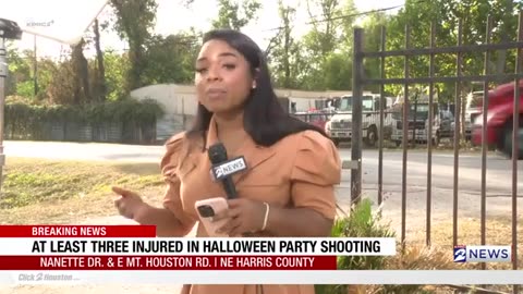 3 people hospitalized after shooting at large Halloween party in northwest Harris County