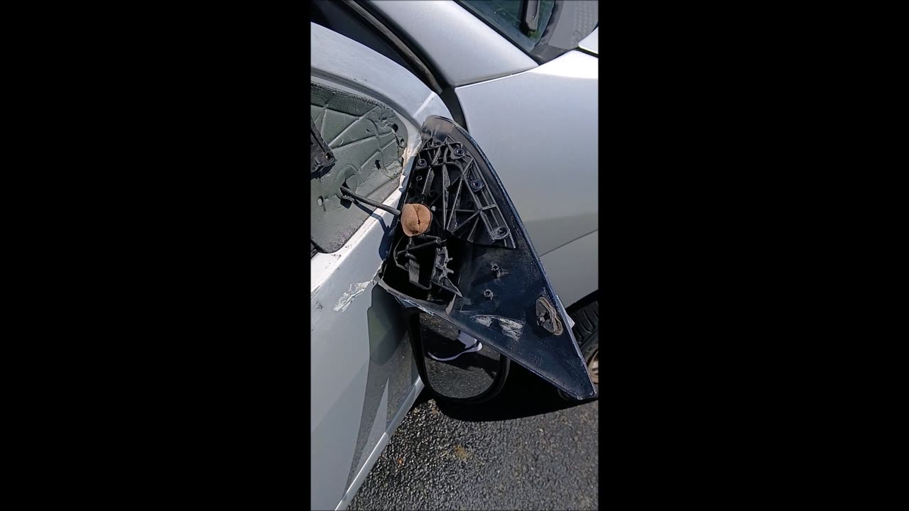 JULY 6TH - TRYING TO FIX A PASSENGER SIDE CAR MIRROR