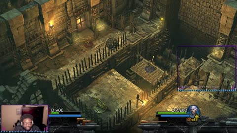Playing Lara Croft and the Guardian of Light with a friend!