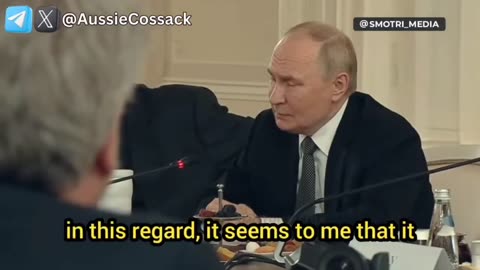 Vladimir Putin just dropped a bombshell, revealing that Iran’s underground missile ...