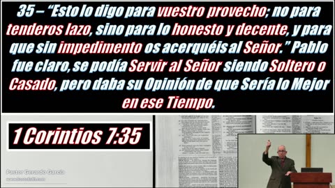 2025.11.12 - Estudio Biblico -1ra Corintios, Pte. 8