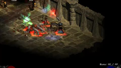 Diablo II: LoD (Coop, + Vyktory, 8-players mode / režim 8 hráčů) Walkthrough/Videonávod #82 [CZ/EN]