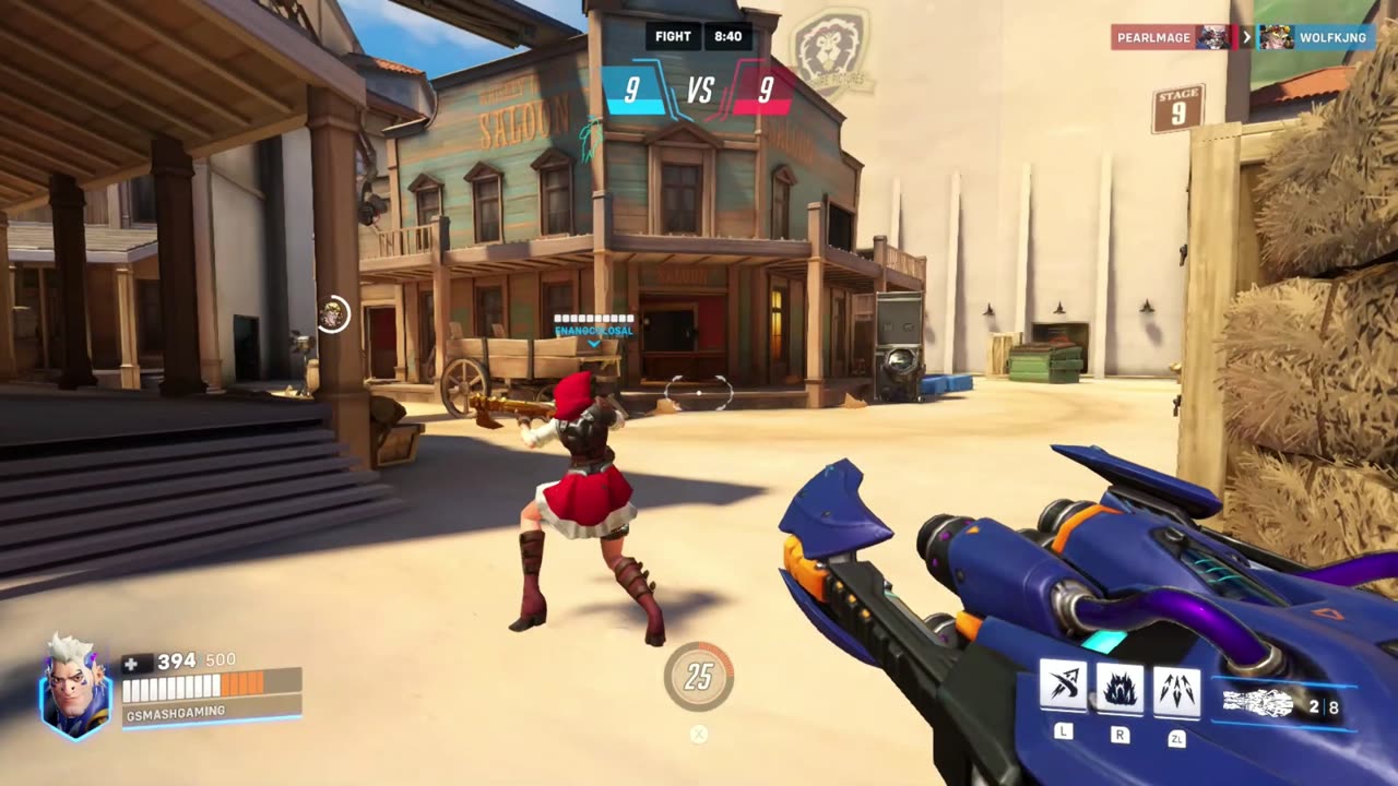 OverWatch 2 Team Deathmatch Round One (Hazard)