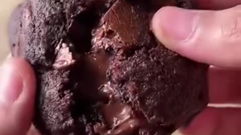 Making chocolate cookies recipe, baking with love