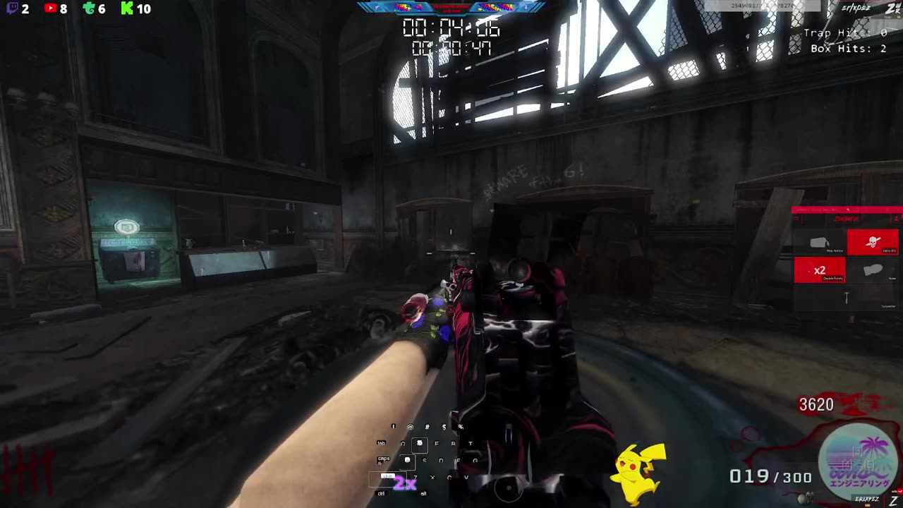 2K QHD 60 FPS | CALL OF DUTY | BLACK OPS | KINO DER TOTEN | +0 0 DOWNS | SPEEDRUN | SUBIENDO RONDAS