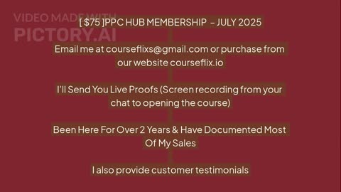 Download PPC HUB MEMBERSHIP UP TO JULY 2025
