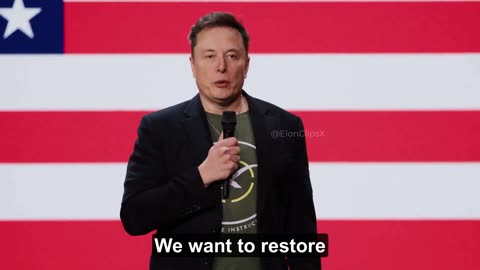 Elon Musk: We Want Safe Cities, Secure Borders, and Less Government Overreach