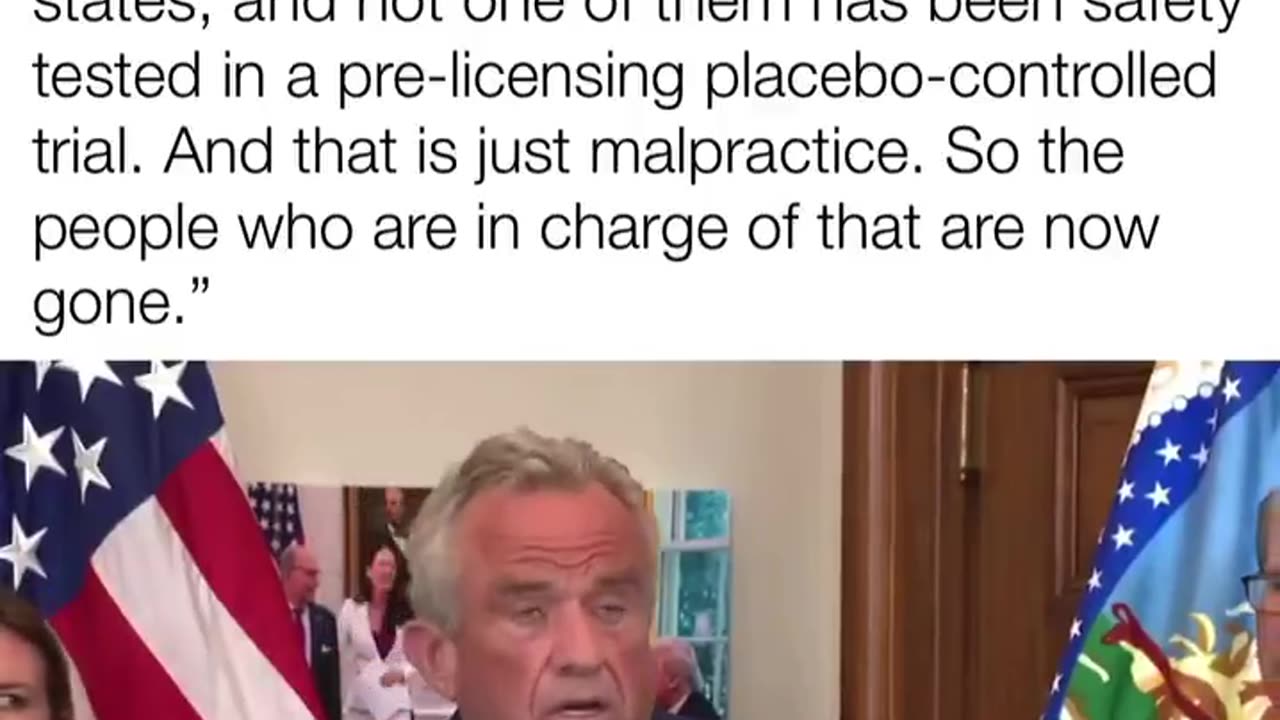 Vaccines need to be studied for health hazard because that what we keep seeing