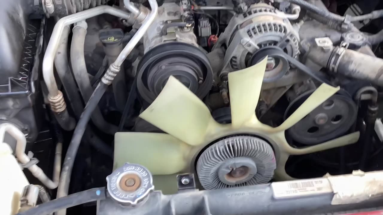Prepping to replace water pump on 2008 Dodge Dakota