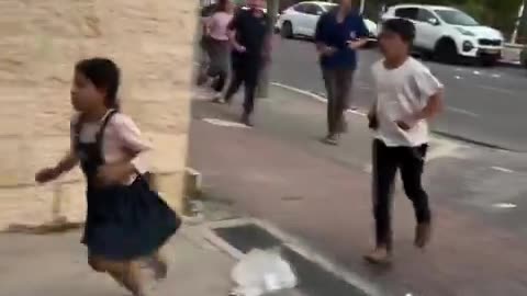 Israel Running for COver.