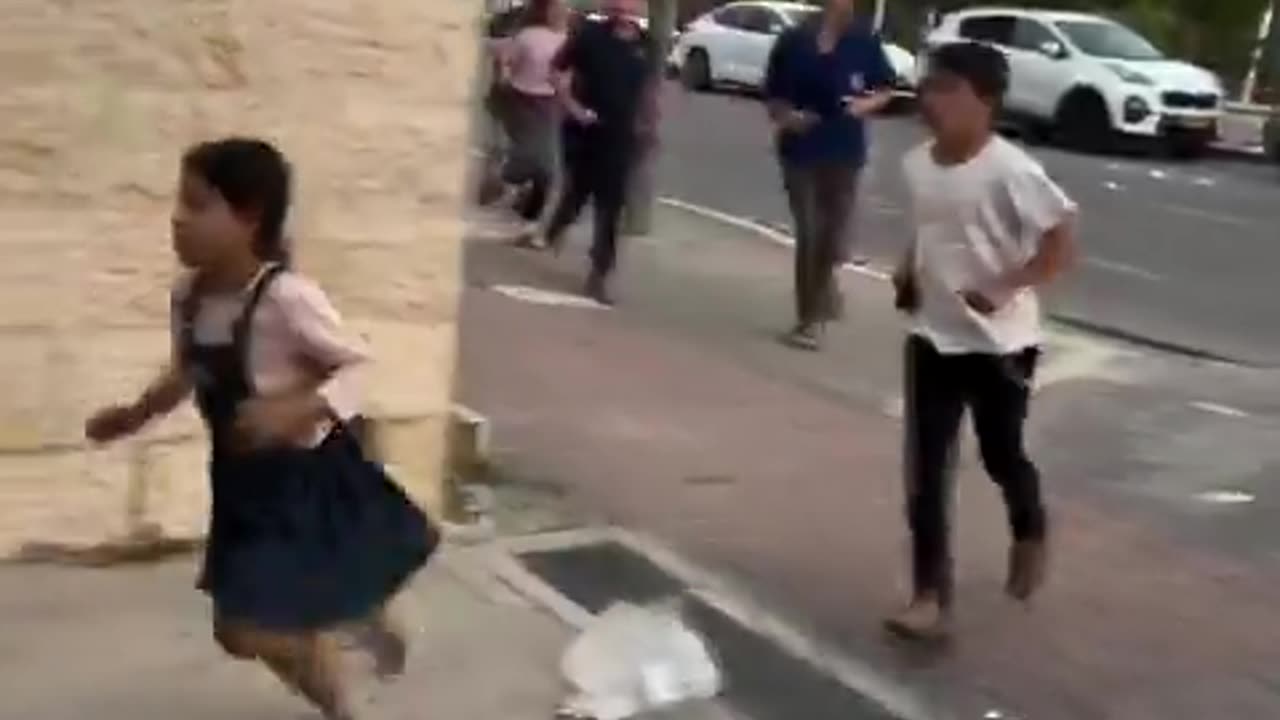 Israel Running for COver.