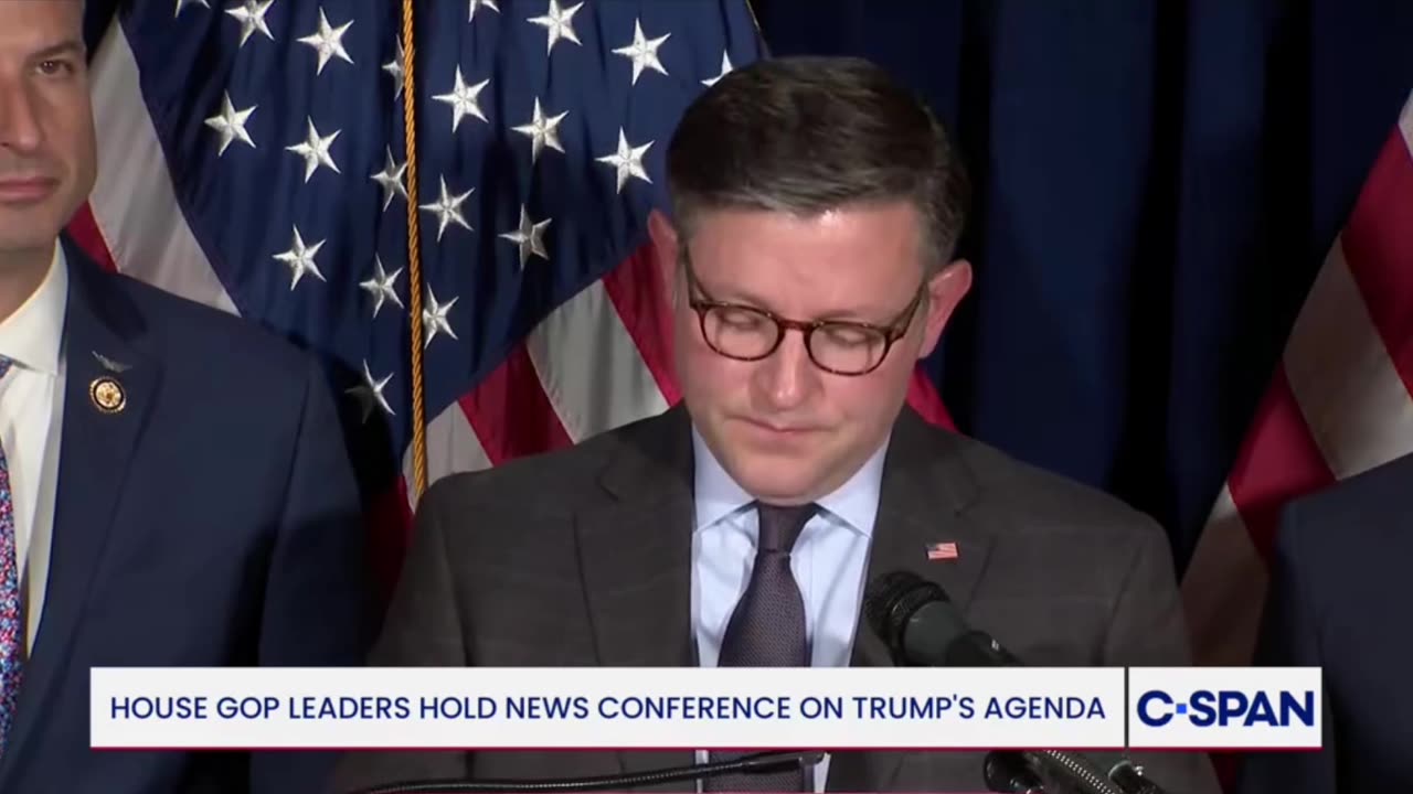 Speaker Johnson Delivers Remarks at House Leadership Press Conference