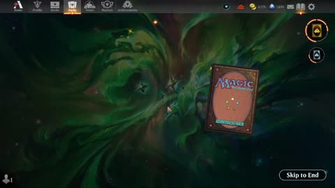 Magic: The Gathering 10-pack opening. Opened 10 packs of Edge of Eternities Mythic packs.