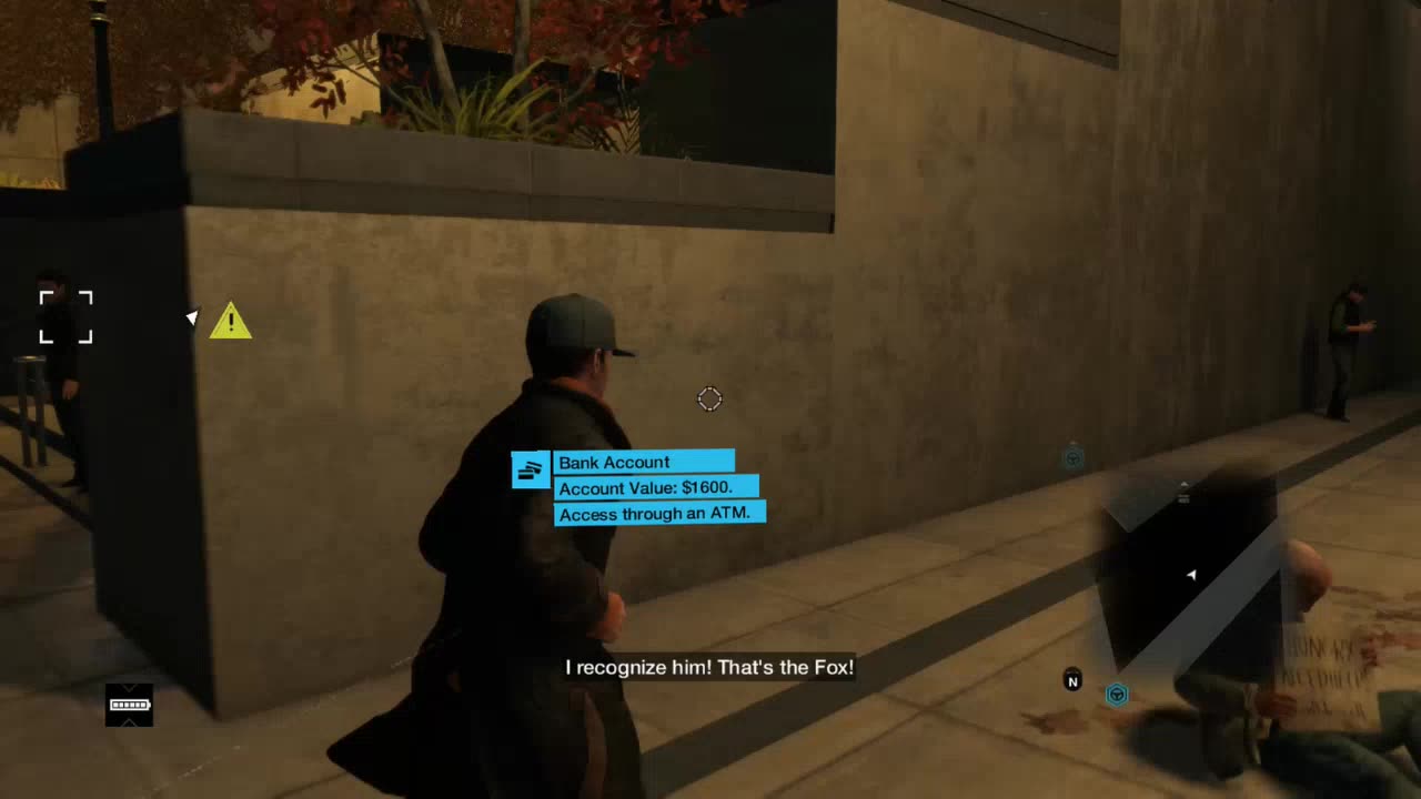 Watch Dogs; Crime Detection Event - Failed Attempt-Date: 10/8/2018