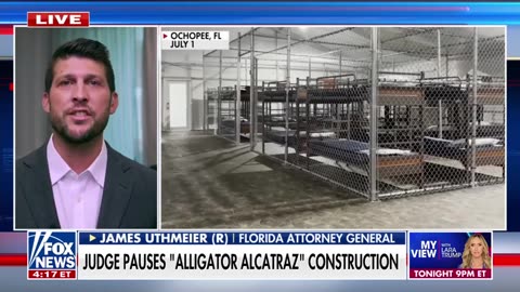 ‘SHAM LAWSUIT’_ Florida AG responds to judge pausing ‘Alligator Alcatraz’ construction
