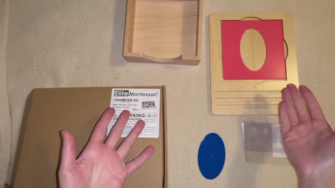 Montessori Materials from Amazon - Unboxing the Metal Inset Tray & Box + Grammar Box & Stencil