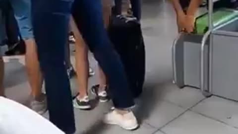 When dumb a**es fly on planes