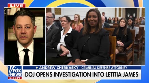 DOJ launches criminal probe into NY AG Letitia James