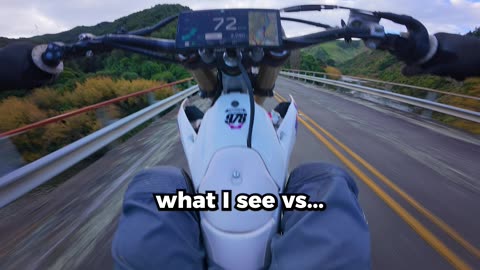 what I see vs what bro sees #wheelie #dirtbike #bridge