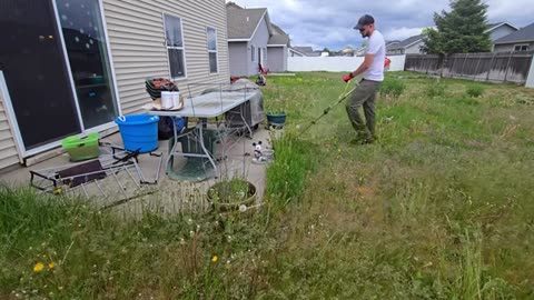 Night Shift Father Was READY To Mow But I Surprised His Family With THIS_part10