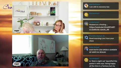 Crown Chats-Hooked On A Feeling with Roger and Robin Fields