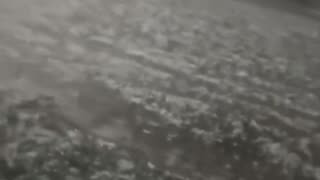 MASSIVE hailstorm that hit Paraná, Brazil this evening