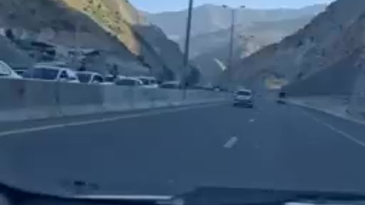 Only one way is jammed in Tehran. The way out