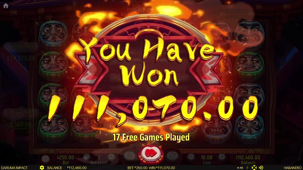 Daruma Impact Super Mega Wins