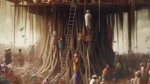 Pigeon growing trees #viral