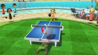 Wii Sports Resort - Table Tennis Match