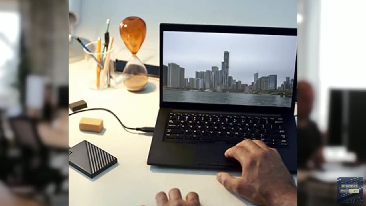 WD 2TB My Passport, Portable External Hard Drive, Black, backup software with de