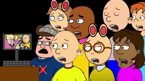 Caillou And His Friends Scream At Punishment Day Videos