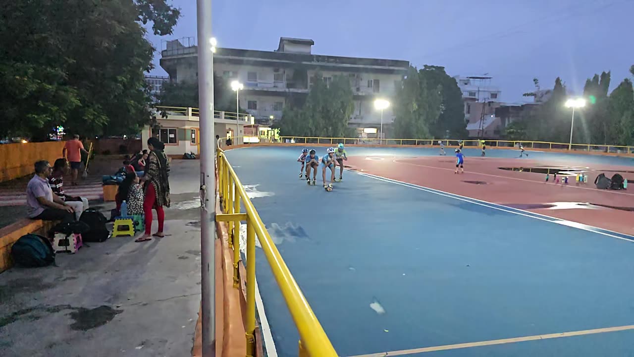 Traning at blue wings academy