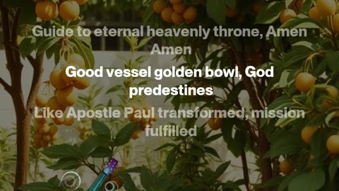 Fertile Heart, Fruits of God] [Verse