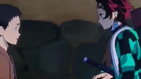 Tanjiro Tries to Help a Sad Man 💔 But Then This Happens 😱🔥 Will It Work? 🫢💖 #anime #demonslayer