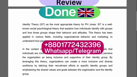 Student Work(Literature Review)| MKM12 MSc Inclusive Recruitment Strategy Reflection| Brighton