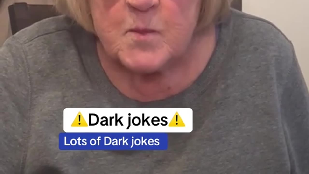 Dark jokes with mom