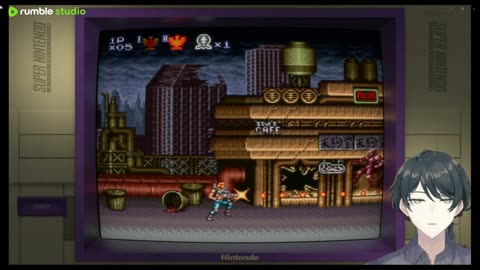 LIVE Losing my mind playing Contra III