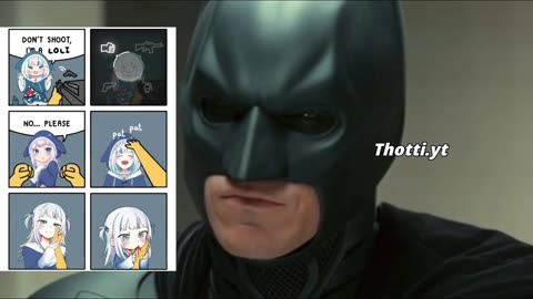 It's an anime meme, Batman (anime parody)