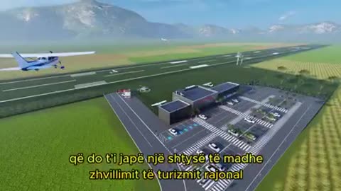 Aeroporti i Korces 3D