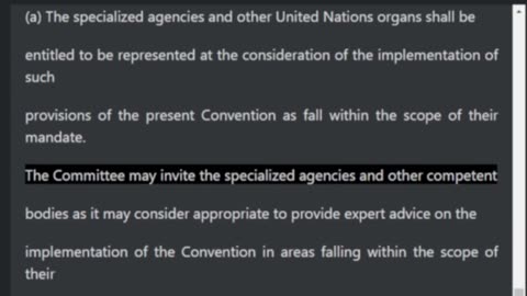 UN Convention on the Rights of Persons with Disabilities (CRPD) reading