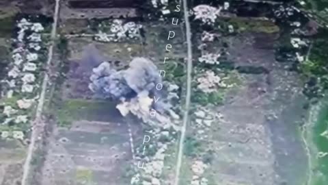 ✈️💥 Air strike on Russian ammunition depot!