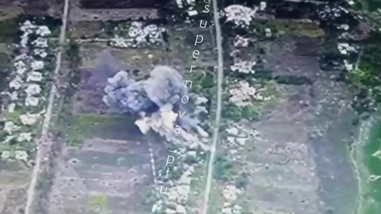 ✈️💥 Air strike on Russian ammunition depot!