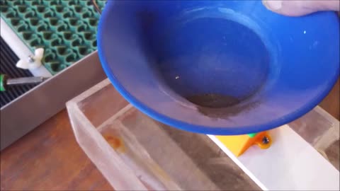 Gold Sluice Box Stratifier - Water Dancing Part 2