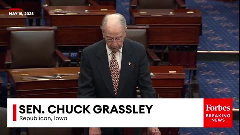 Chuck Grassley Touts Series Of Bipartisan Law Enforcement Bills During National Police Week