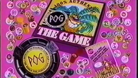Pogs The Game commercial 1995