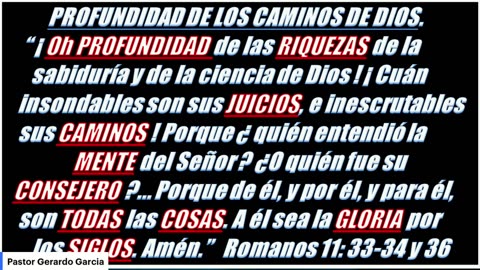 22025.07.23 - Estudio Biblico - Nuevo Testamento, Romanos, Pte. 6
