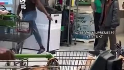 Diversity urinates on the floor of a Publix grocery store in Columbia SC