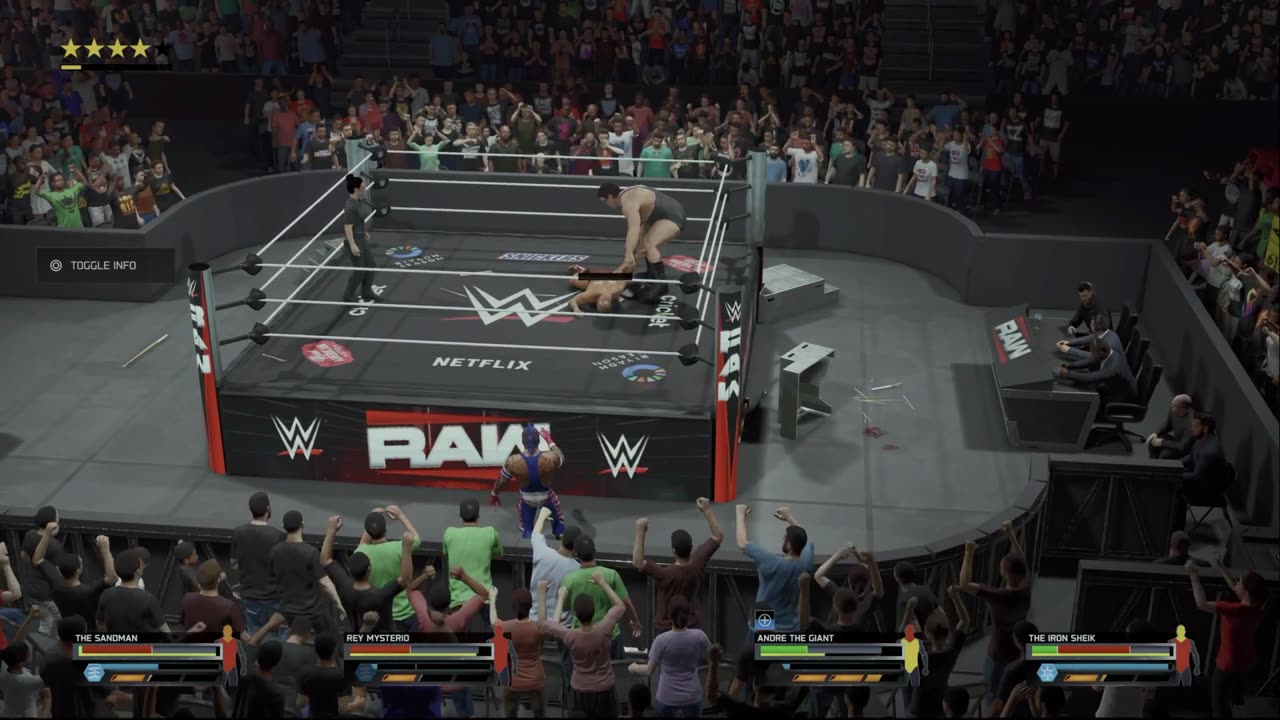wwe 2k25 336 universe Fatal 4 Way